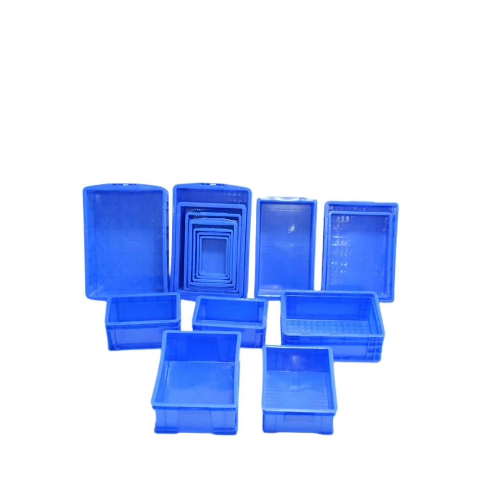 Manufacturer Warehouse Industrial Crates Stackable Plastic Container Turnover Box