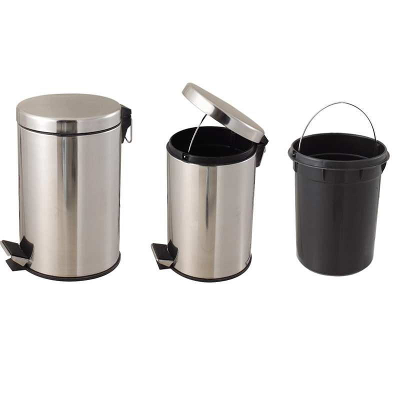 Medical Furniture Stainless Steel Medical Pedal Waste Bin