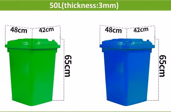 Poubelle 120L à usage médical Déchets industriels de cuisine